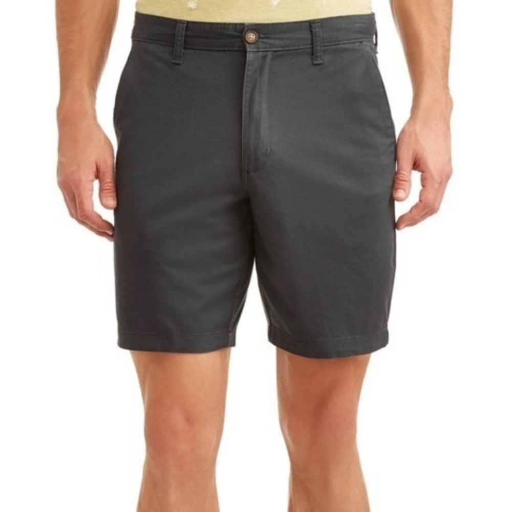 NWT George Above The Knee Shorts Mens 36 Blue UPF30 Casual Comfy Office